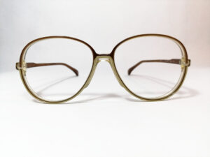 Brown-beige Menrad unisex vintage glasses, 1970s/80s